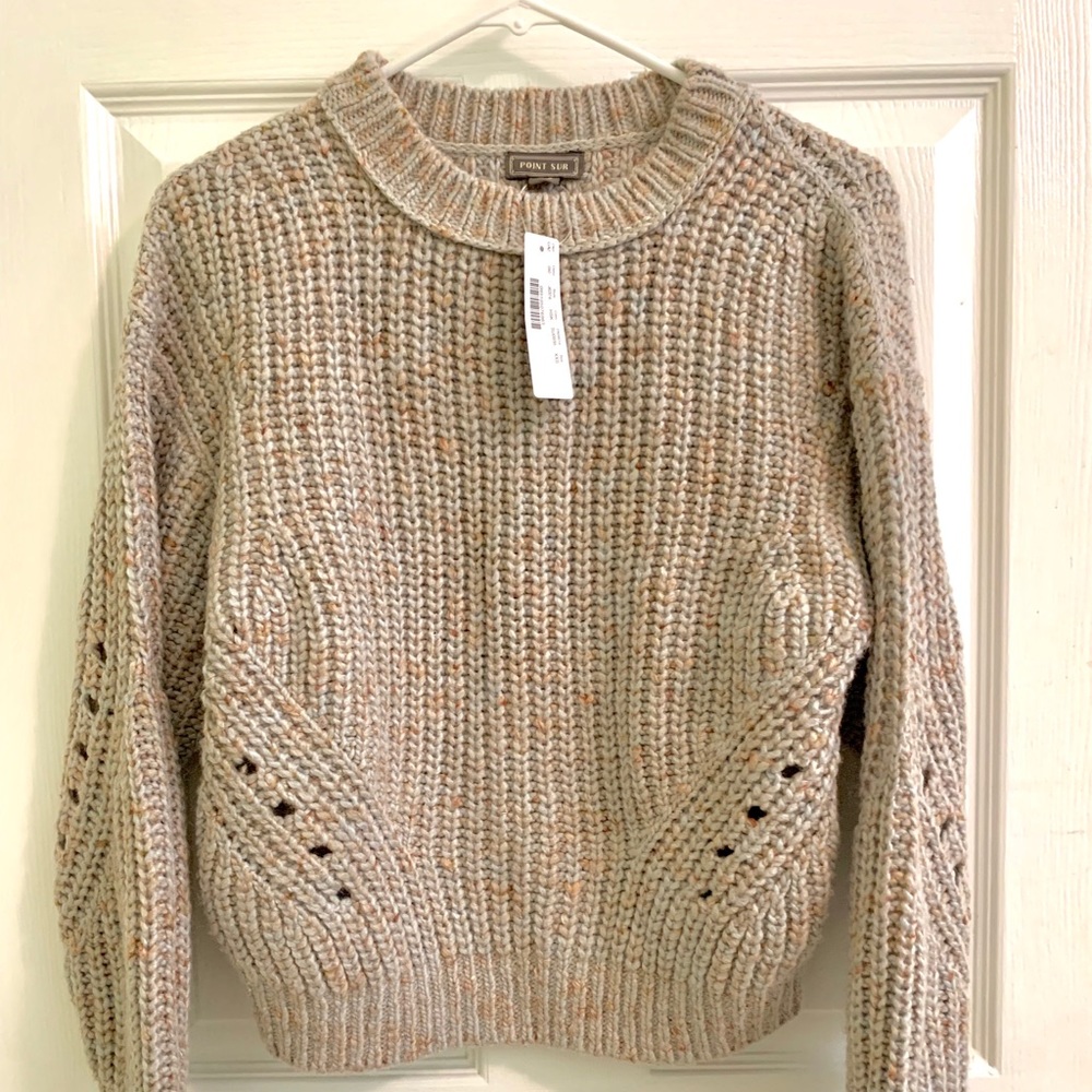 j crew point sur sweater xxs
